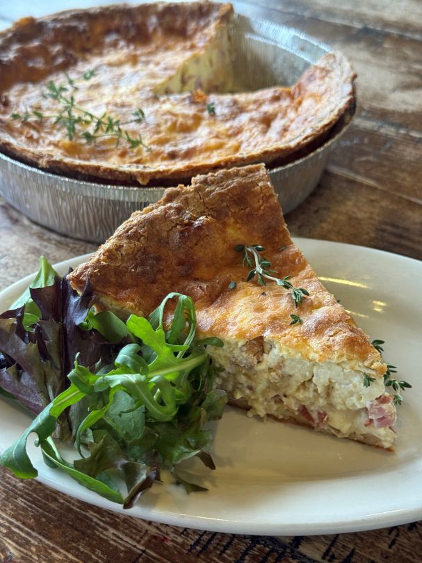 9" Deep Dish Quiche Lorraine
