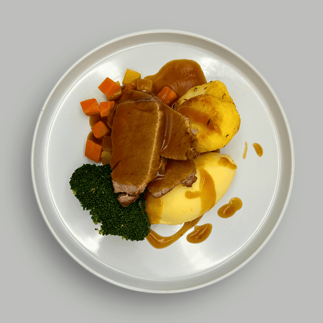 Roast Beef Dinner with Trimmings