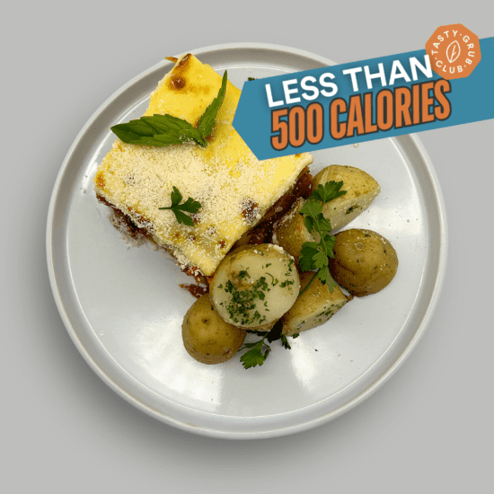 Lasagne & Garlic Spuds