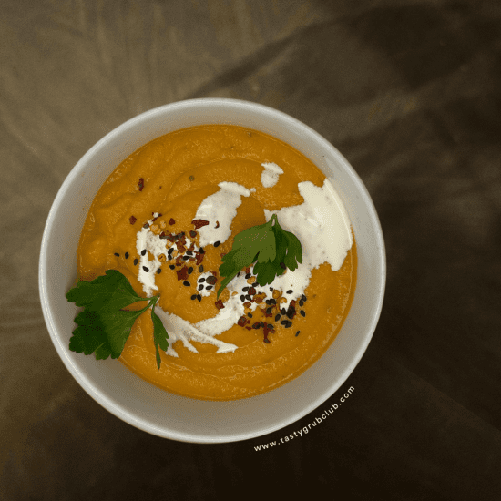 Soup - Spiced Carrot & Lentil