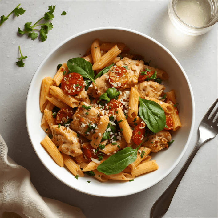 I'M BACK* Chicken & Chorizo Penne Pasta