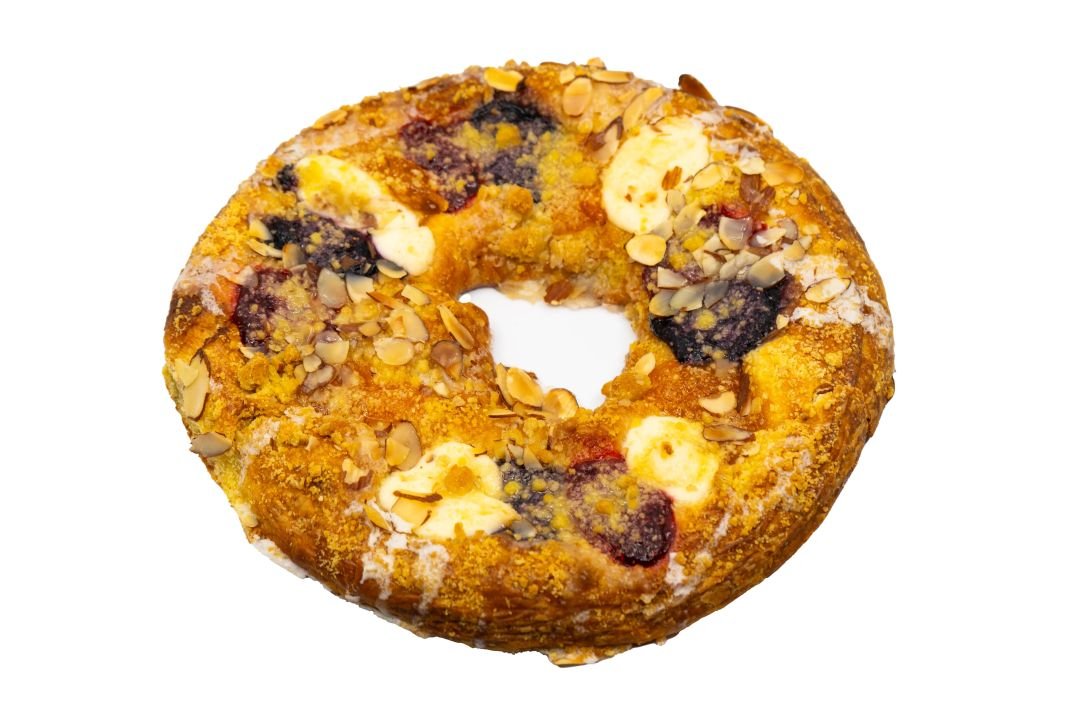 Homemade Coffee Cake Mixed Fruit