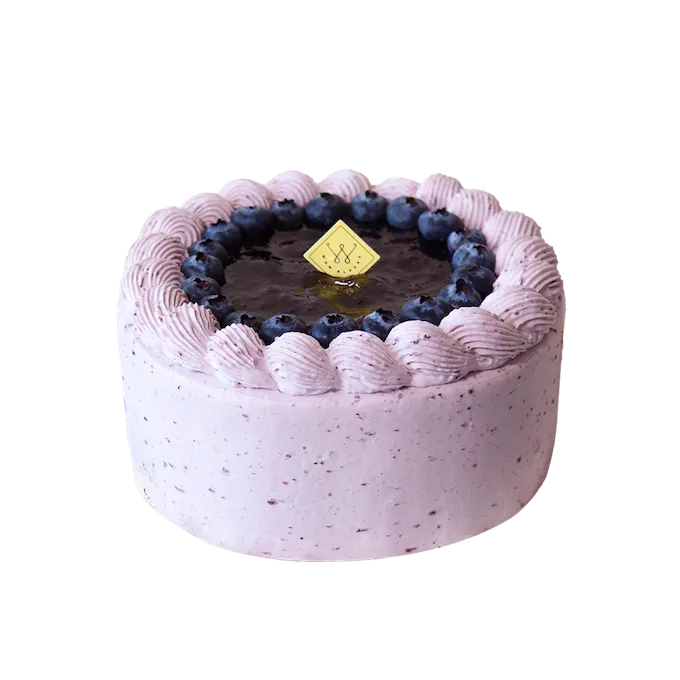 Fresh Blueberry Cream Cake (W)